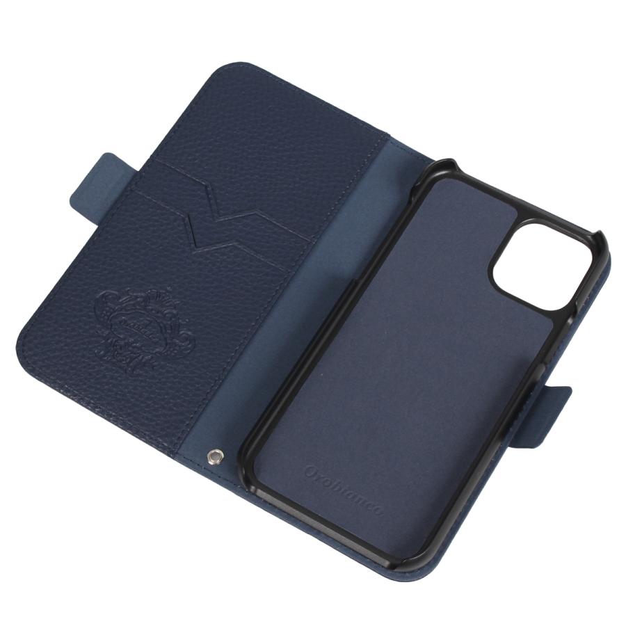 Orobianco オロビアンコ iPhone11 Pro ケース スマホ 携帯 アイフォン メンズ レディース シュリンク PU LEATHER BOOK TYPE CASE｜sugaronlineshop｜08