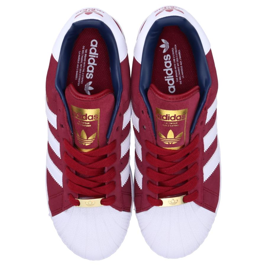 訳あり adidas Originals アディダス オリジナルス スーパースター XLG スニーカー メンズ SUPERSTAR XLG バーガンディー IE9872 返品不可｜sugaronlineshop｜04