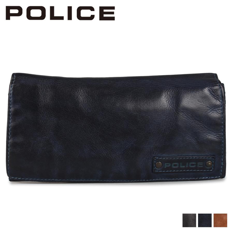 ポリス POLICE 財布 長財布 メンズ ラヴァーレ LAVARE LONG WALLET ブラック ネイビー キャメル 黒 PA-59602 POLICE（ポリス） 長財布 メンズ LAVARE ラヴァーレ LONG ブラック