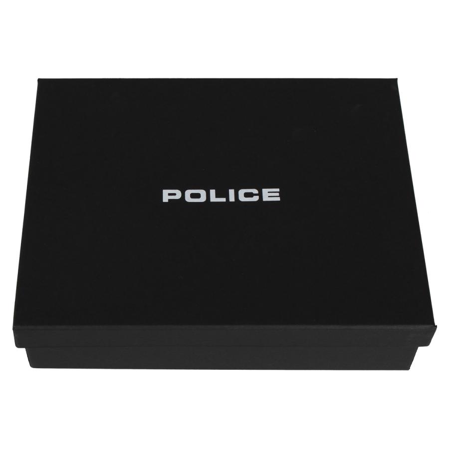 POLICE ポリス 財布 二つ折り メンズ サーキット ラウンドファスナー CIRCUIT WALLET ブラック グレー キャメル 黒