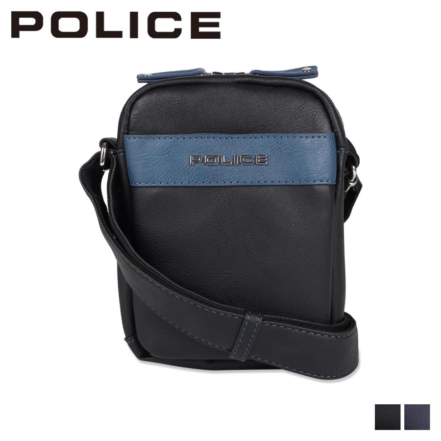 ポリス POLICE ショルダーバッグ メンズ MINI SHOULDER BAG ブラック ネイビー 黒 PA-66002 POLICE（ポリス） ショルダーバッグ MINI メンズ SHOULDER ブラック