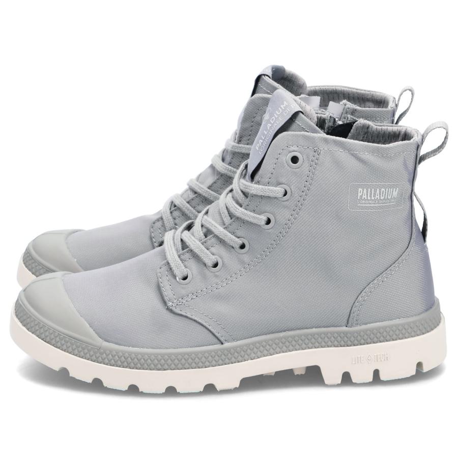 PALLADIUM パラディウム スニーカー パンパ ハイ シーカー ライト プラス メンズ レディース 防水 PAMPA HI SEEKER LITE+ WP+ グレー 77856-071｜sugaronlineshop｜04