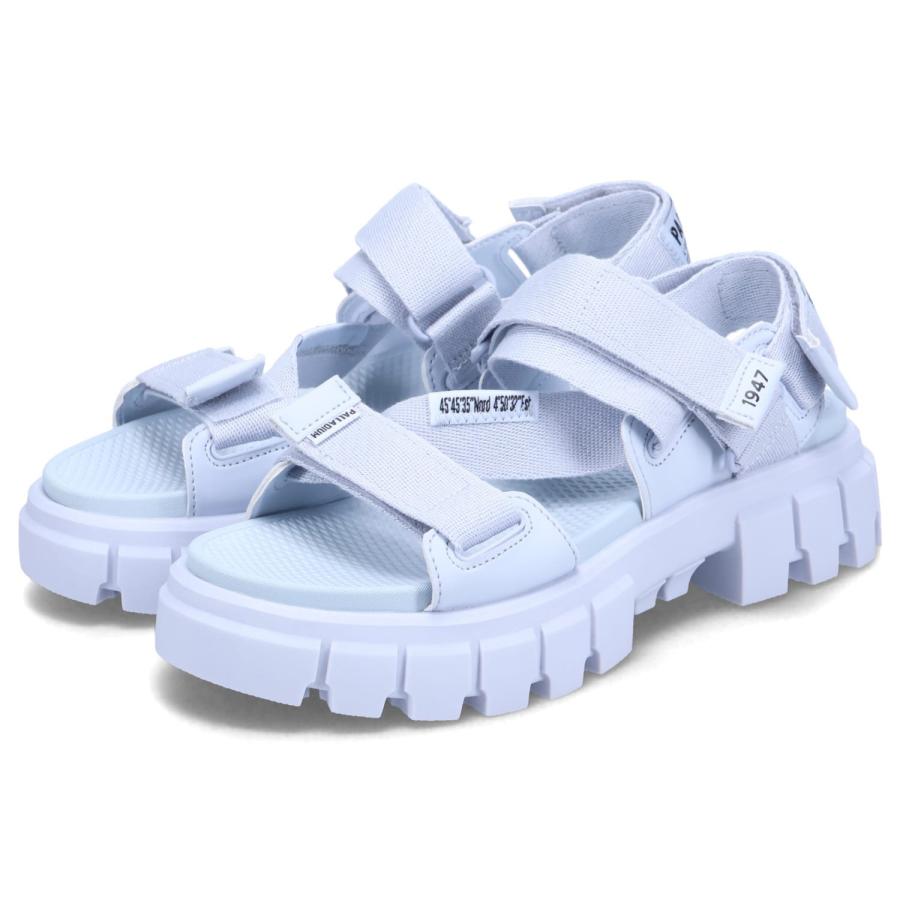 PALLADIUM パラディウム サンダル ストラップサンダル レボルト モノ レディース 厚底 REVOLT SANDAL MONO ライト ブルー 98578-409｜sugaronlineshop｜02