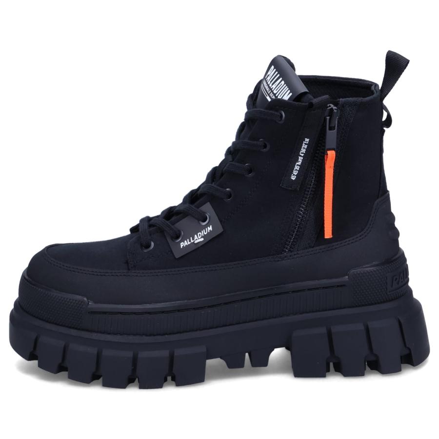 PALLADIUM パラディウム スニーカー レボルト ブーツ ジップ TX レディース 厚底 REVOLT BOOT ZIP TX ブラック 黒 98860-008｜sugaronlineshop｜03