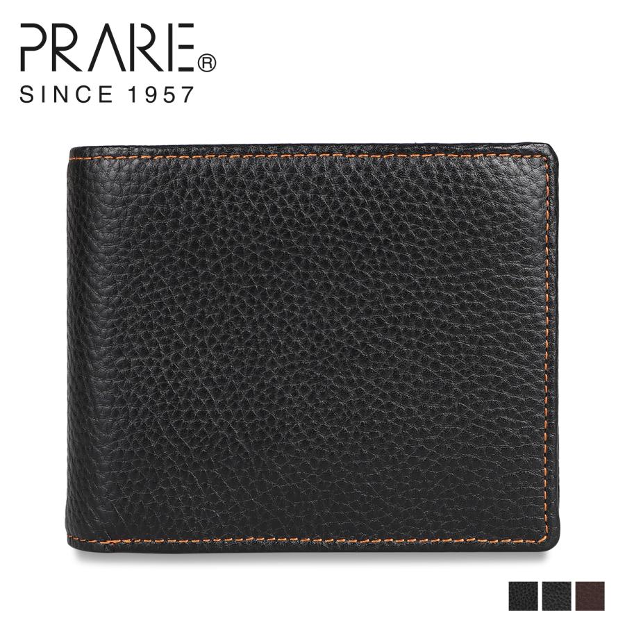 PRAIRIE 1957 PRAIRIE プレリー 二つ折り財布 メンズ 本革 ニュー 