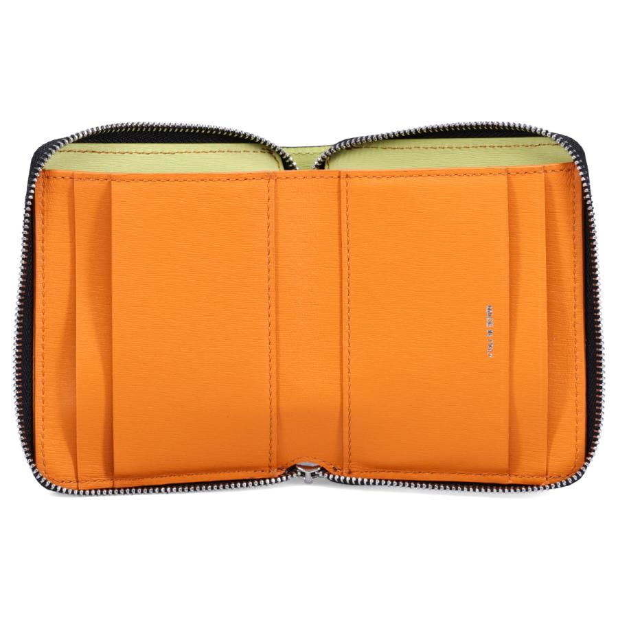 Paul Smith ポールスミス 財布 二つ折り財布 メンズ 本革 ラウンドファスナー WALLET ZIP BFOLD ブラック 黒 M1A-6702-KSTRGS｜sugaronlineshop｜04