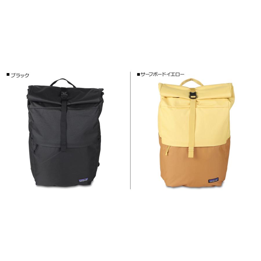 patagonia パタゴニア リュック バッグ バックパック アーバー ロール トップ パック メンズ レディース 撥水 大容量 30L ARBOR ROLL TOP PACK ブラック 48540｜sugaronlineshop｜04