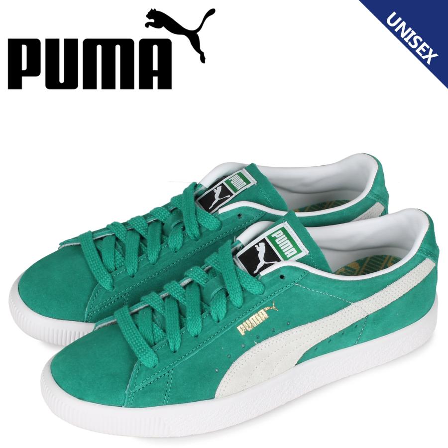 プーマ Puma スウェード ヴィンテージ スニーカー メンズ レディース スエード Suede Vintage グリーン 03 Puma 03 シュガーオンラインショップ 通販 Yahoo ショッピング