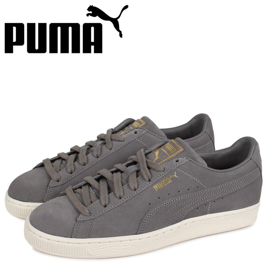プーマ Puma スウェード モノ クラシック スニーカー メンズ スエード Suede Mono Classic グレー 05 Puma 05 シュガーオンラインショップ 通販 Yahoo ショッピング