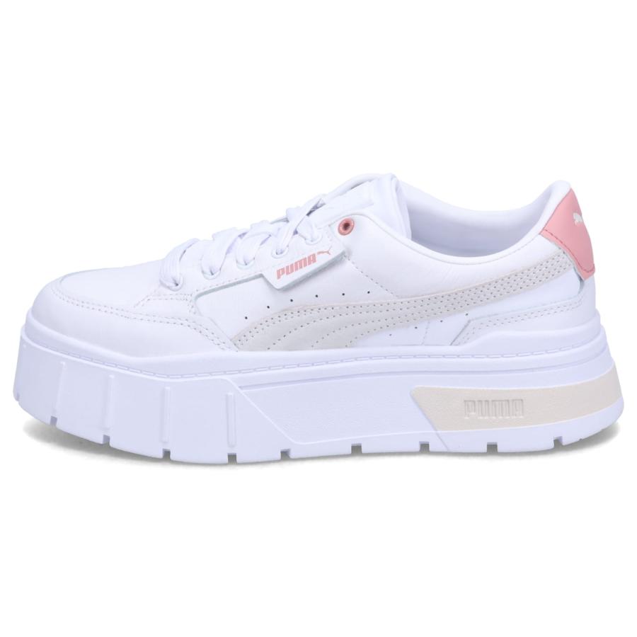 プーマ PUMA スニーカー メイズ スタック ウィメンズ レディース 厚底 MAYZE STACK WOMENS ホワイト 白 384363-14｜sugaronlineshop｜03