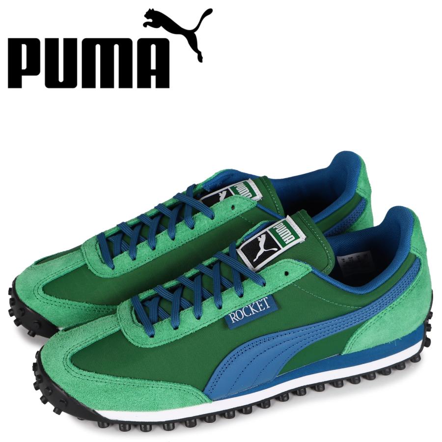プーマ PUMA スニーカー ロケットOG メンズ ROCKET OG グリーン 387253