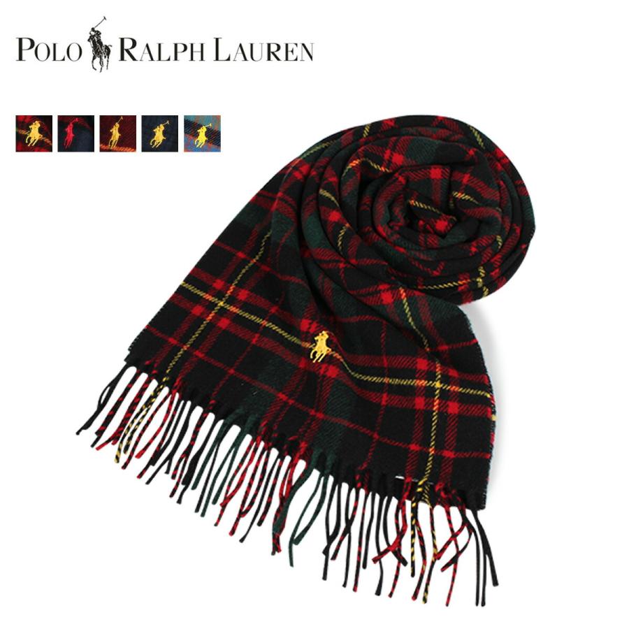 Polo Ralph Lauren ポロ ラルフローレン マフラー メンズ レディース ウール チェック Classic Wool Tartan Scarf Pc0458 Rl Pc0458 シュガーオンラインショップ 通販 Yahoo ショッピング