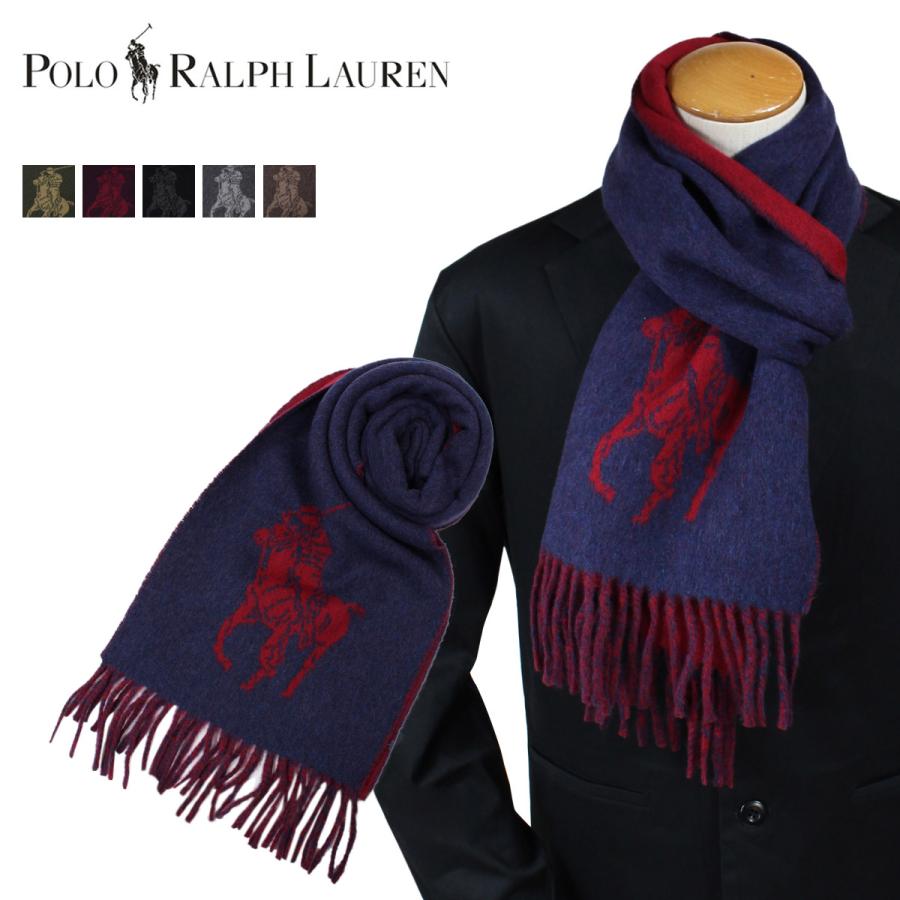 Polo Ralph Lauren ポロ ラルフローレン マフラー メンズ レディース ニット ウール Big Pony Scarf Rl05 11 シュガーオンラインショップ 通販 Yahoo ショッピング