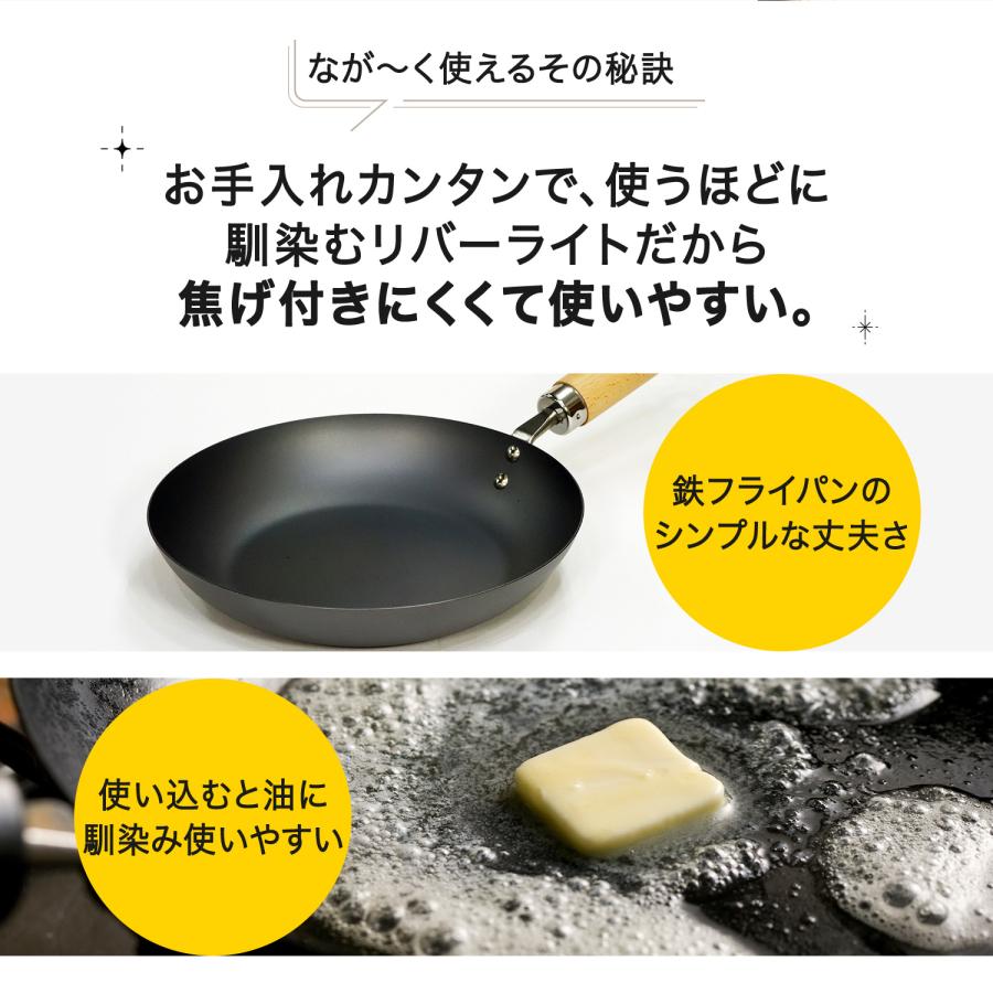 RIVER LIGHT（リバーライト） 極 厚板フライパン 蓋 専用ステンレス