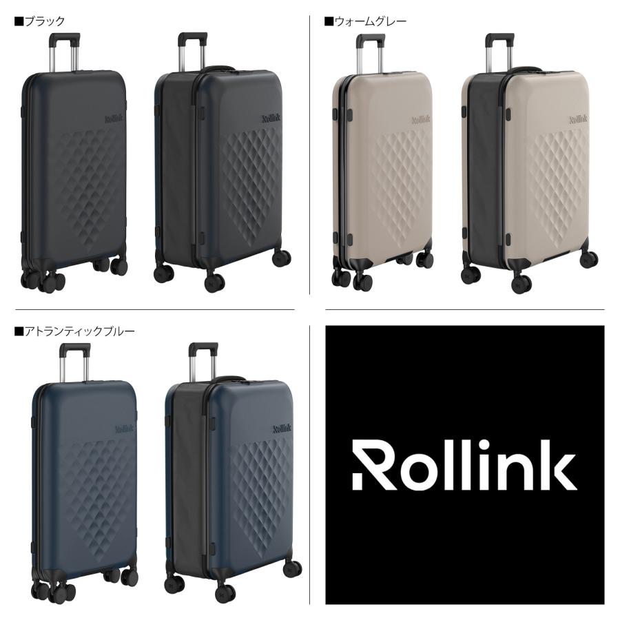【海外 ローリンク Rollink スーツケース キャリーケース フレックス 360° スピナー バッグ メンズ レディース 100L 軽量 大容量 4輪 704