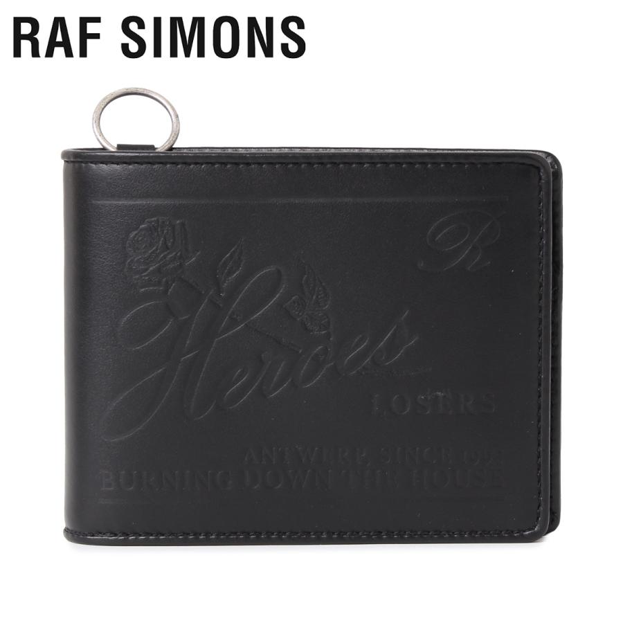 RAF SIMONS ラフシモンズ 財布 二つ折り メンズ WALLET WITH RAF SIMONS ラフシモンズ 財布 二つ折り メンズ WALLET WITH
