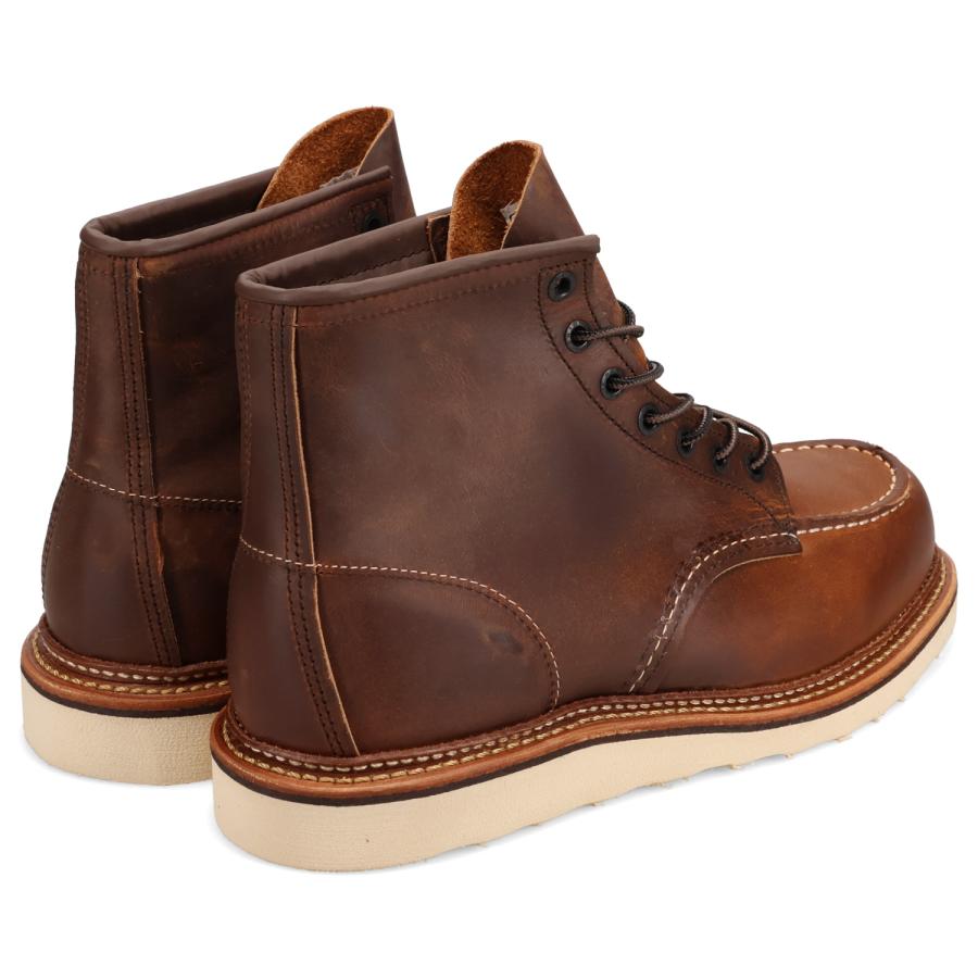 Red Wing モックトゥ ブーツ ブラウン RED WING SHOES（レッドウィング） RED WING ブーツ 6インチ