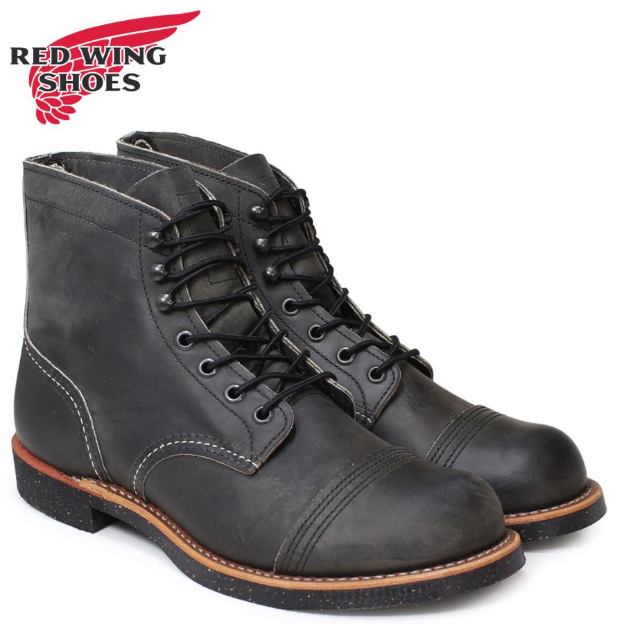 Red Wing レッドウィング ブーツ アイアン レンジ 6インチ メンズ アイアンレンジャー 6inch Iron Ranger Dワイズ チャコール 8116 8086 Rw 8116 シュガーオンラインショップ 通販 Yahoo ショッピング