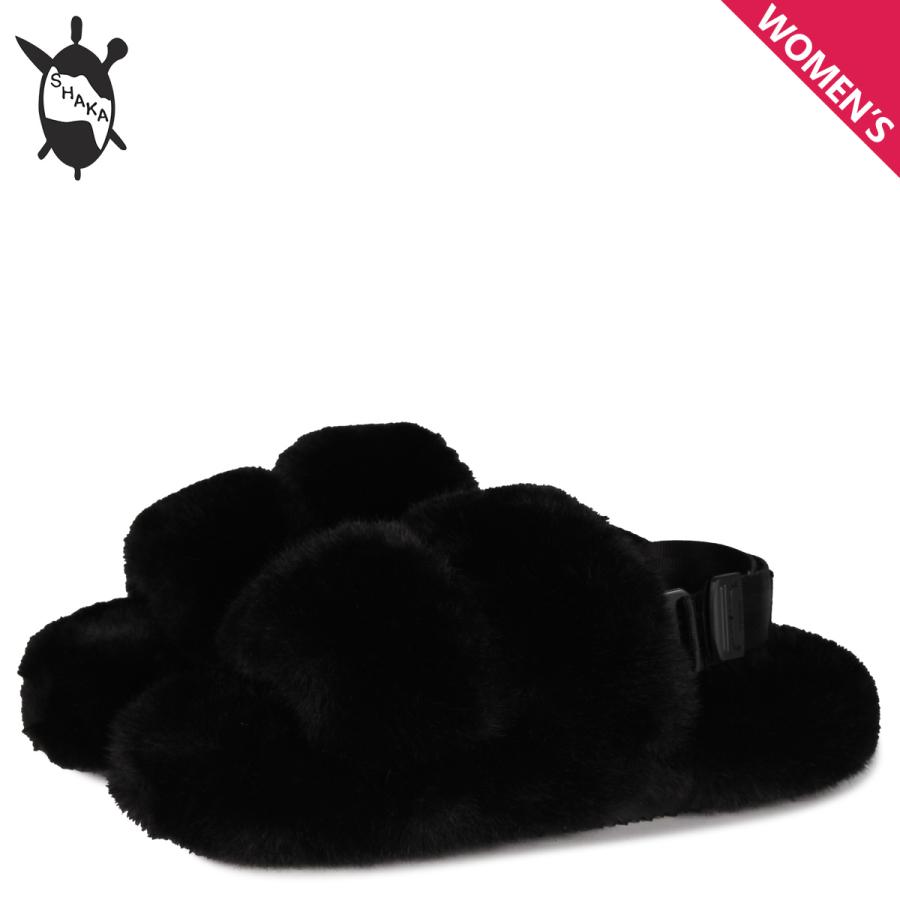 シャカ SHAKA サンダル ファーサンダル スライドサンダル ウィーケンダー フラッフィー レディース ファー WEEKENDER