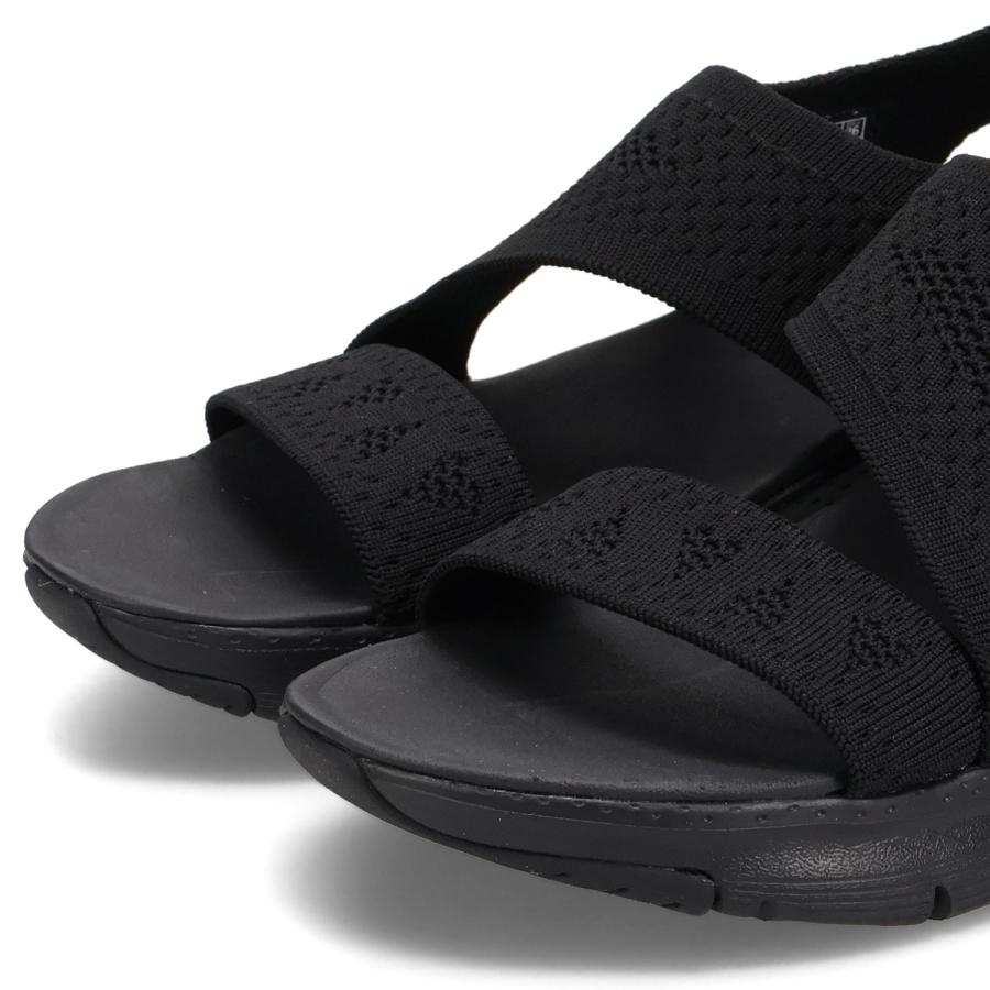 スケッチャーズ　アーチフィット スリップインズサンダル ブラック/23.0cm SKECHERS スケッチャーズ スポーツサンダル アーチフィット