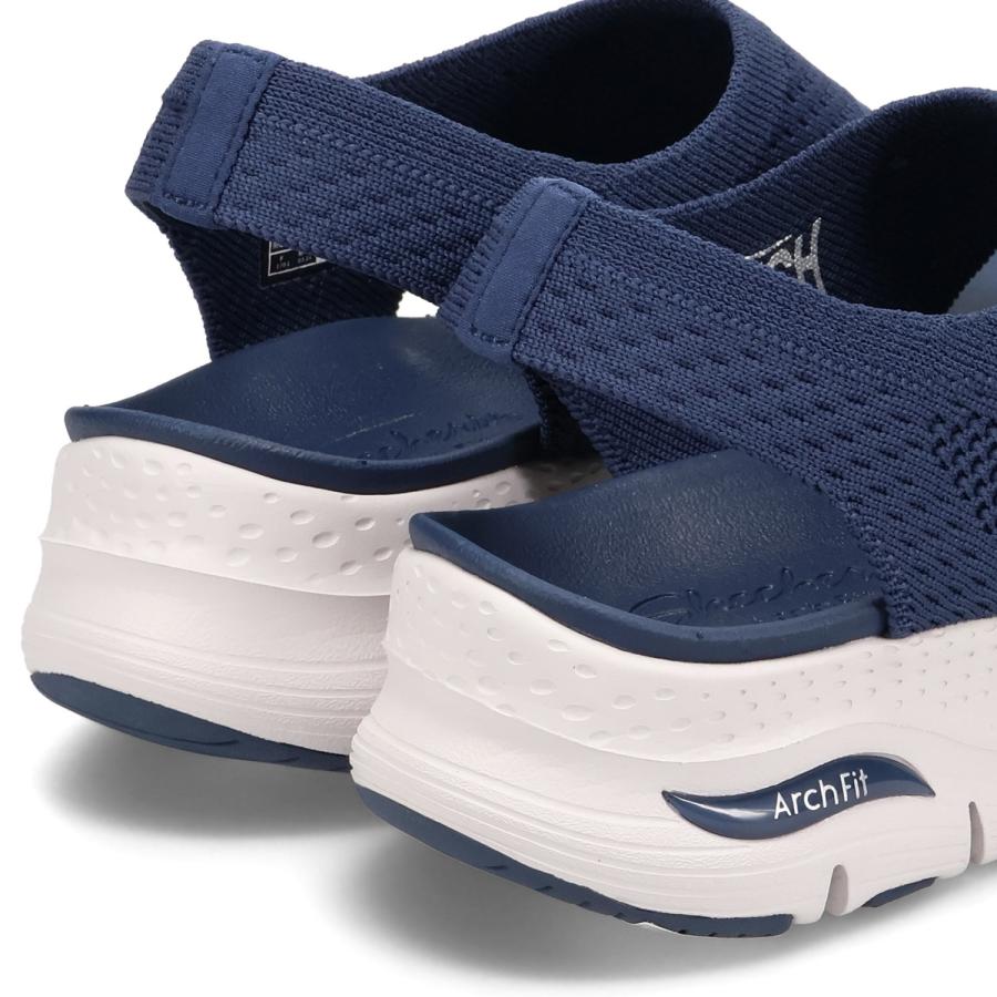 SKECHERS スケッチャーズ サンダル スポーツサンダル アーチフィット ブライテストデイ レディース ARCH FIT BRIGHTEST DAY ネイビー 119458｜sugaronlineshop｜06