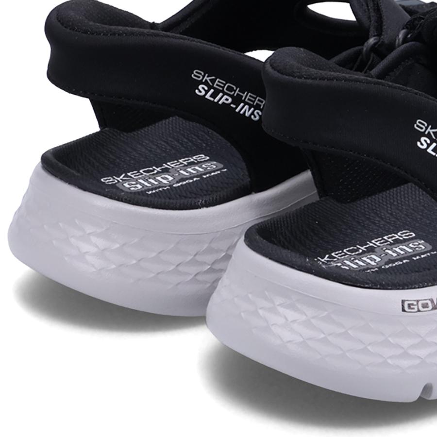 SKECHERS スケッチャーズ スリップインズ ゴーウォーク フレックス SD サンダル ストラップサンダル メンズ SLIP-INS GO WALK FLEX SANDAL ブラック 黒 229210｜sugaronlineshop｜06