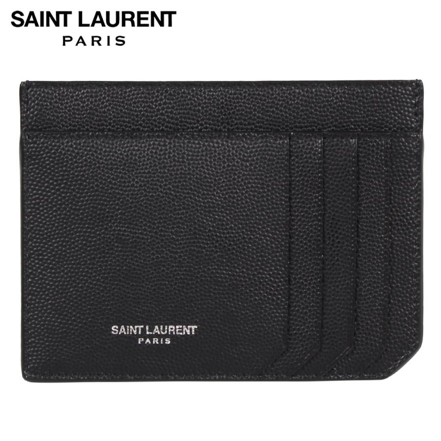 Saint Laurent Paris サンローラン パリ パスケース カードケース Id 定期入れ メンズ Logo Cardholder ブラック 黒 bty0n Slp bty0n シュガーオンラインショップ 通販 Yahoo ショッピング