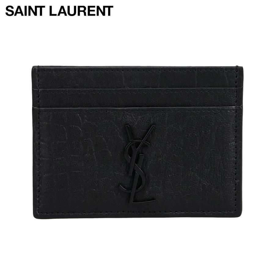 SAINT LAURENT サンローラン カードケース 名刺入れ 定期入れ メンズ