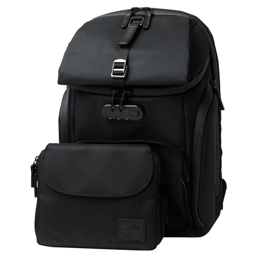 SIMCLEAR リュック バックパック ブラック ポーチ付き SIMCLEAR（シムクリア） リュック ショルダーバッグ メンズ レディース