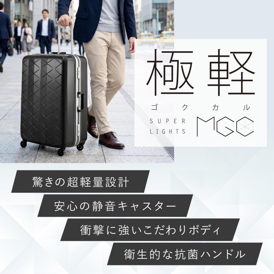 サンコー SUNCO スーツケース キャリーバッグ 極軽 メンズ レディース