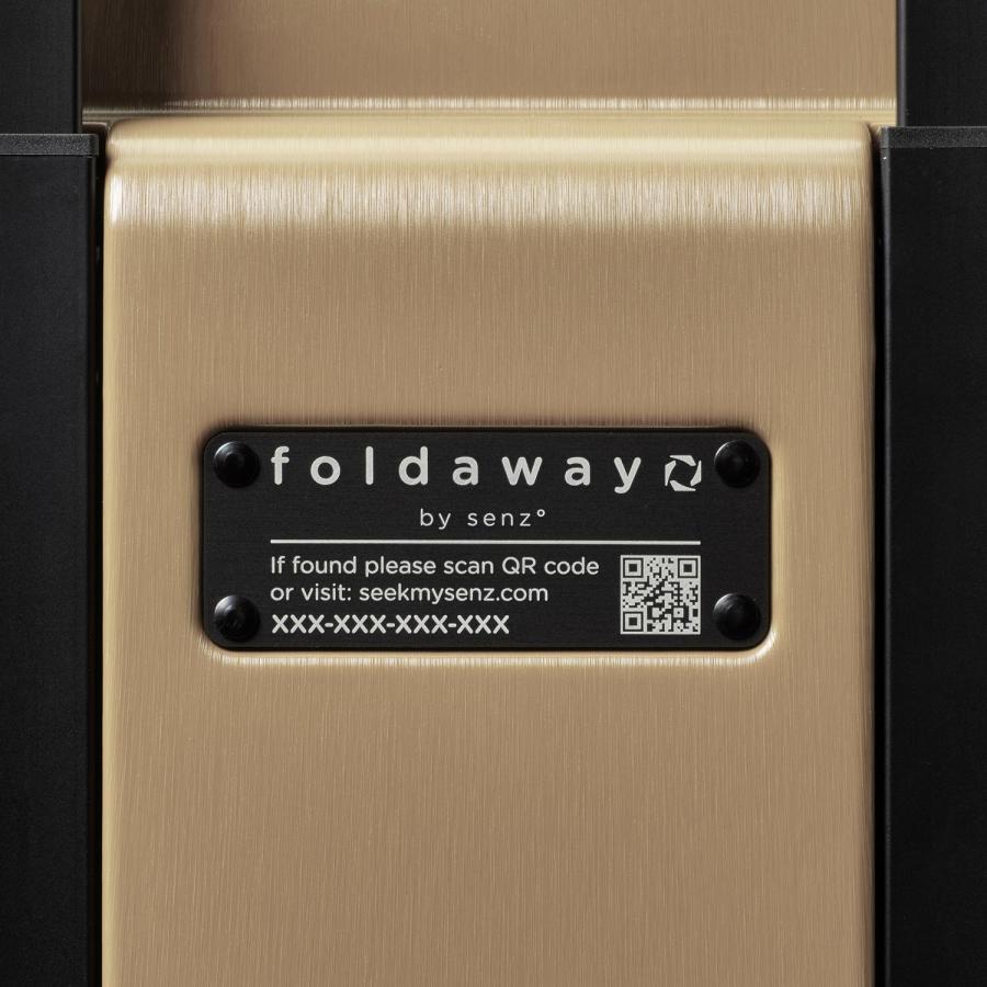 センズ senz スーツケース キャリーケース メンズ レディース 38L 軽量 拡張 機内持ち込み対応 TSAロック Sサイズ SZ-8801-0100の画像