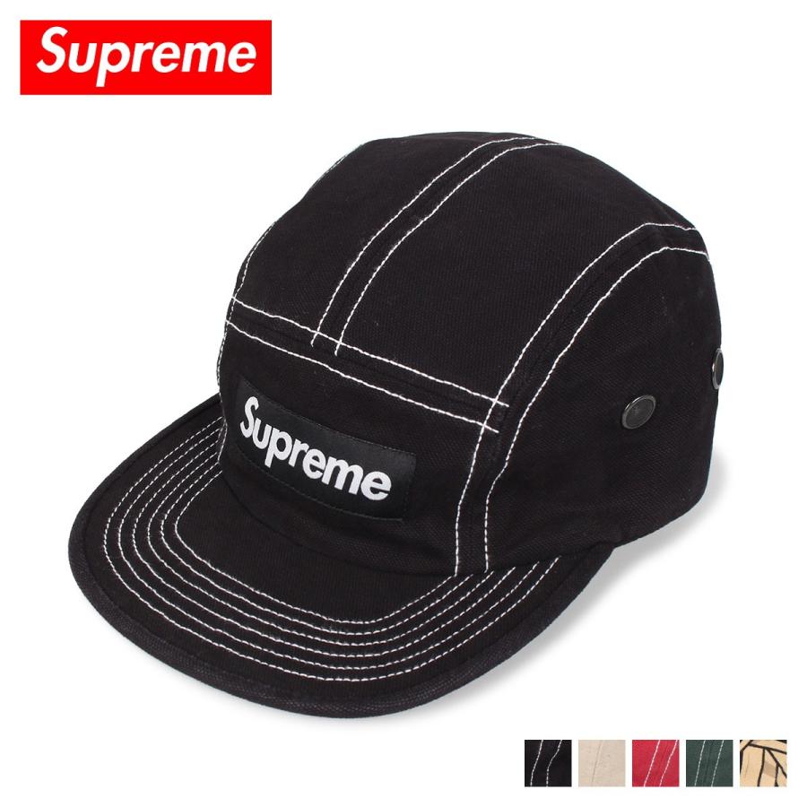 Supreme シュプリーム キャップ 帽子 フィールド キャンプ メンズ Field Camp Cap ブラック ベージュ レッド グリーン カモ 黒 迷彩 Sup 0316 01 シュガーオンラインショップ 通販 Yahoo ショッピング