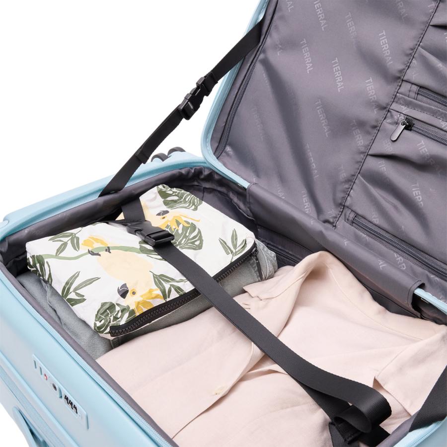 新品 TIERRAL スーツケース M 63-74L キャリーケース TIERRAL（ティエラル） スーツケース Puffer M 63L 74L Mサイズ