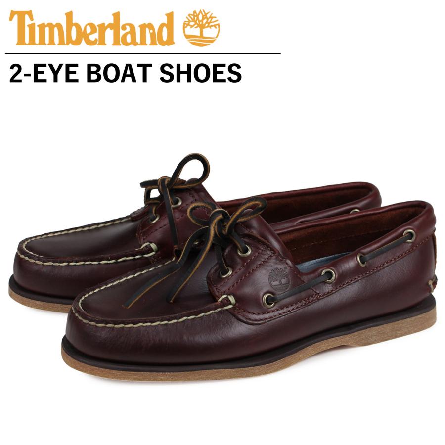 Timberland ブラウン デッキシューズ　TB025077 Timberland（ティンバーランド） デッキシューズ EK メンズ 2EYE BOAT
