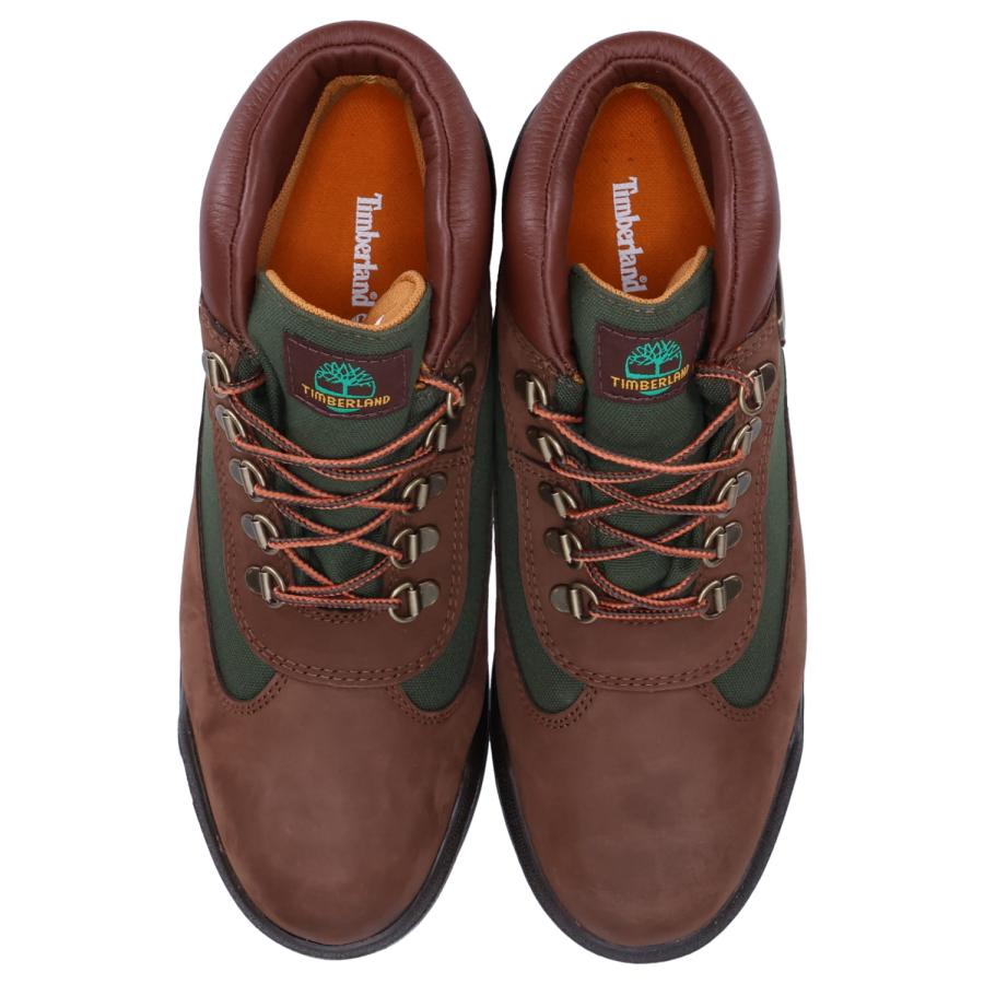 Timberland 防水ワークブーツ ブラウン Timberland TIMBERLAND ティンバーランド イエローブーツ