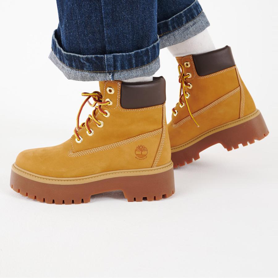 送料無料 新品 TIMBERLAND 6インチ プレミアム防水ブーツ 24.5 Timberland（ティンバーランド） ブーツ 6インチ プレミアム