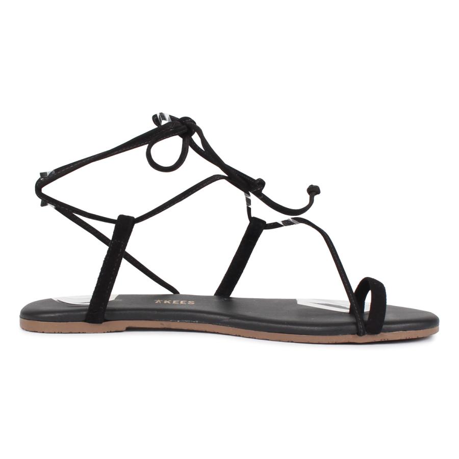 TKEES（ティキーズ） サンダル 編み上げ ジョーレザー レディース JO