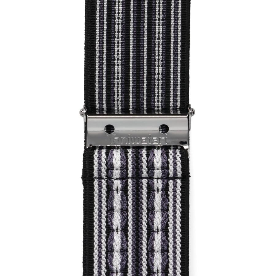 タニワタリ Taniwatari サスペンダー 吊りバンド メンズ X型 幅広