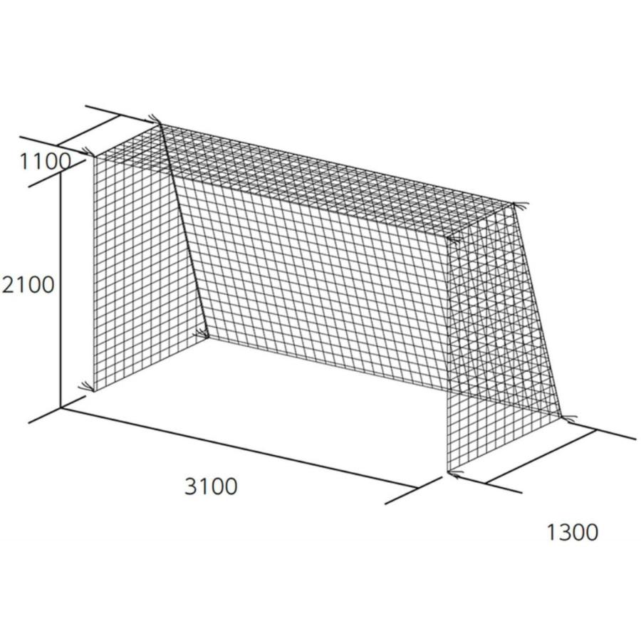 Toeilight トーエイライト フットサル ハンドゴールネットb 6022 取り寄せ品 最適な価格
