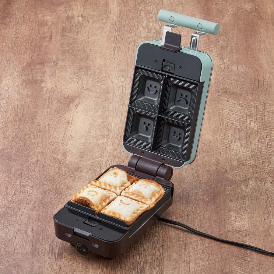 Toffy トフィー ホットサンドメーカー 電気 ミニ 食パン 耳まで Toffy トフィー ホットサンドメーカー 電気 ミニ 食パン 耳まで