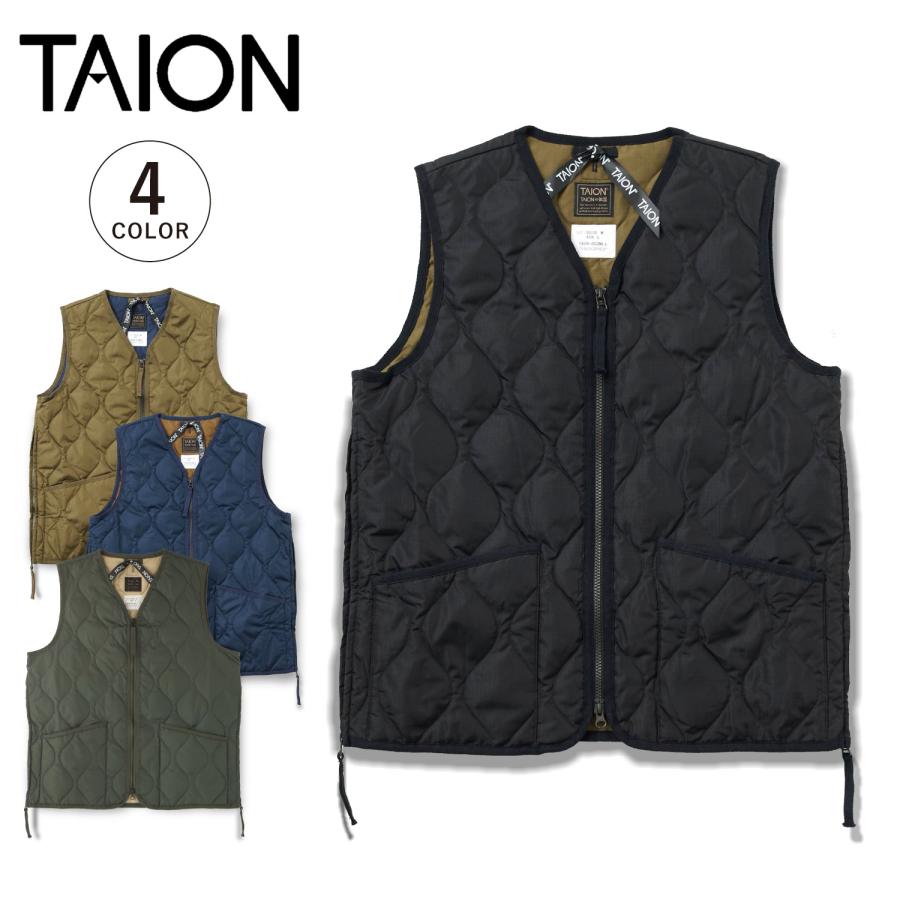 TAION（タイオン） インナーダウン ベスト アウター メンズ レディース