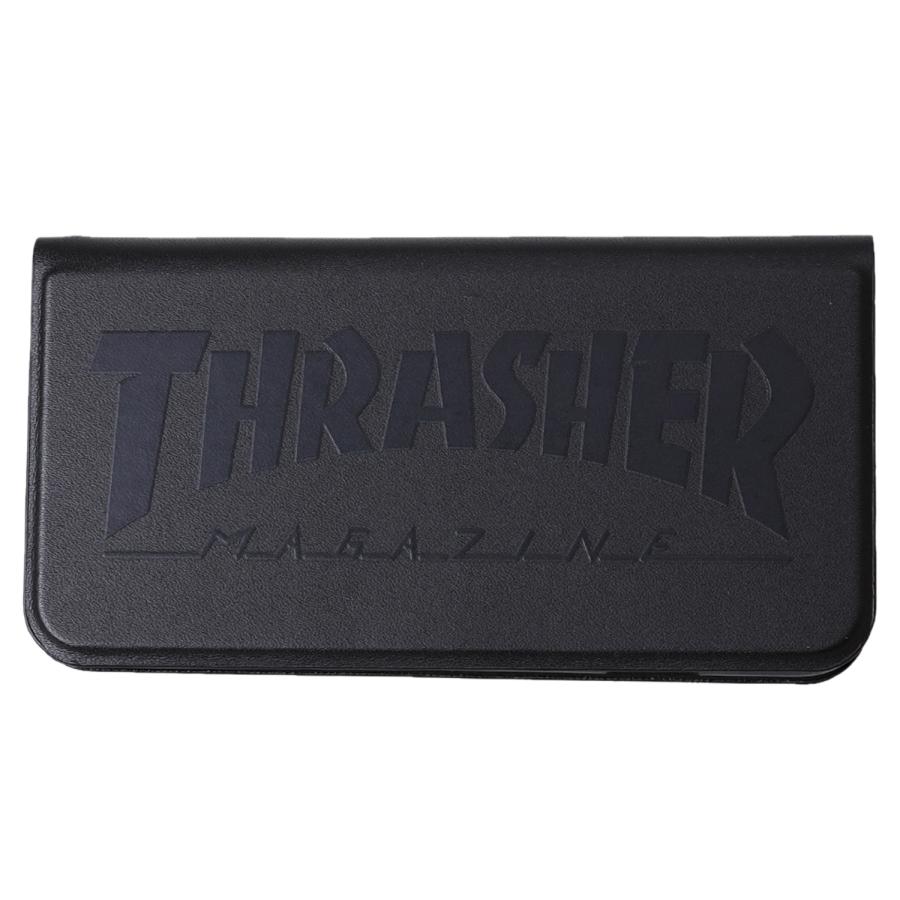 THRASHER スラッシャー iphone SE2 8 7 スマホケース メンズ レディース 手帳型 携帯 アイフォン ブラック ネイビー 黒 ネコポス可｜sugaronlineshop｜14