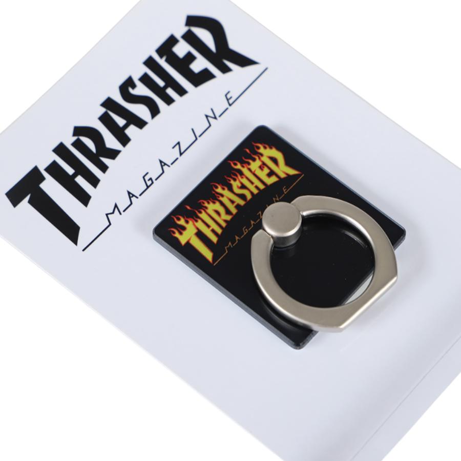 THRASHER スラッシャー スマホリング バンカーリング ホルダー スタンド スマートフォン 携帯 メンズ レディース ブラック 黒 SMR-TS ネコポス可｜sugaronlineshop｜07