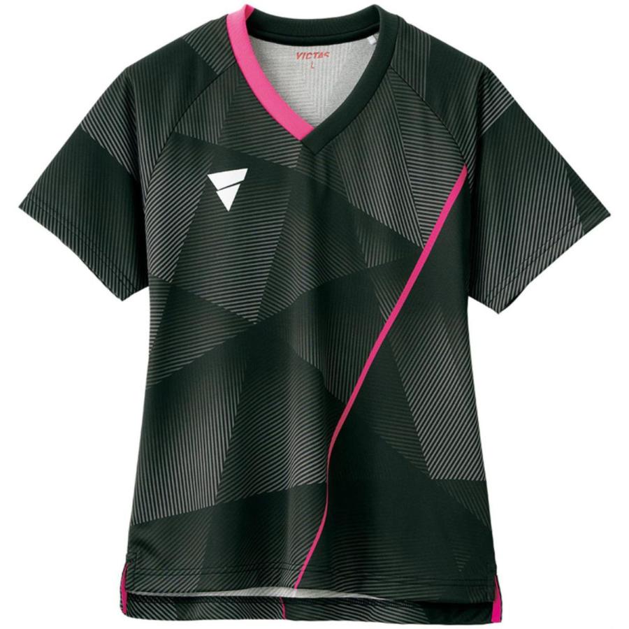 定番のお歳暮 VICTAS ヴィクタス VICTAS卓球女子用ゲームシャツV-LGS201 取り寄せ品 シャツ