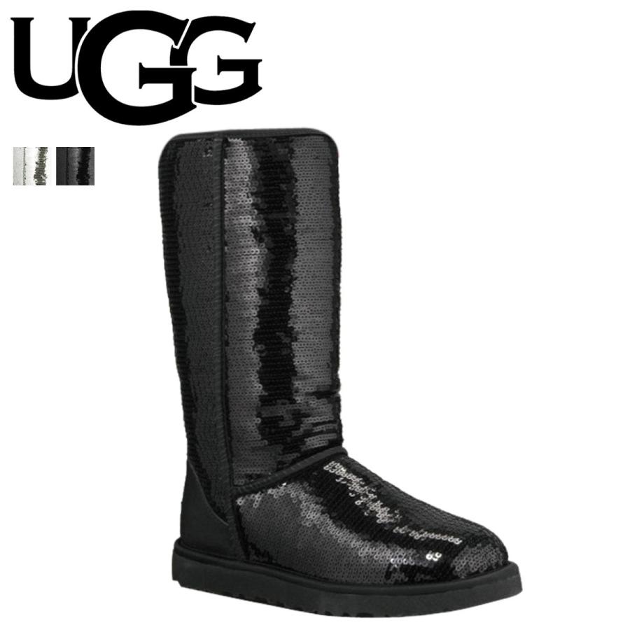 卸し売り購入 UGG アグ ウィメンズ クラシック トール スパークレス WOMENS CLASSIC TALL SPARKLES レディース ムートン, MeilyLuna 43c2aea7