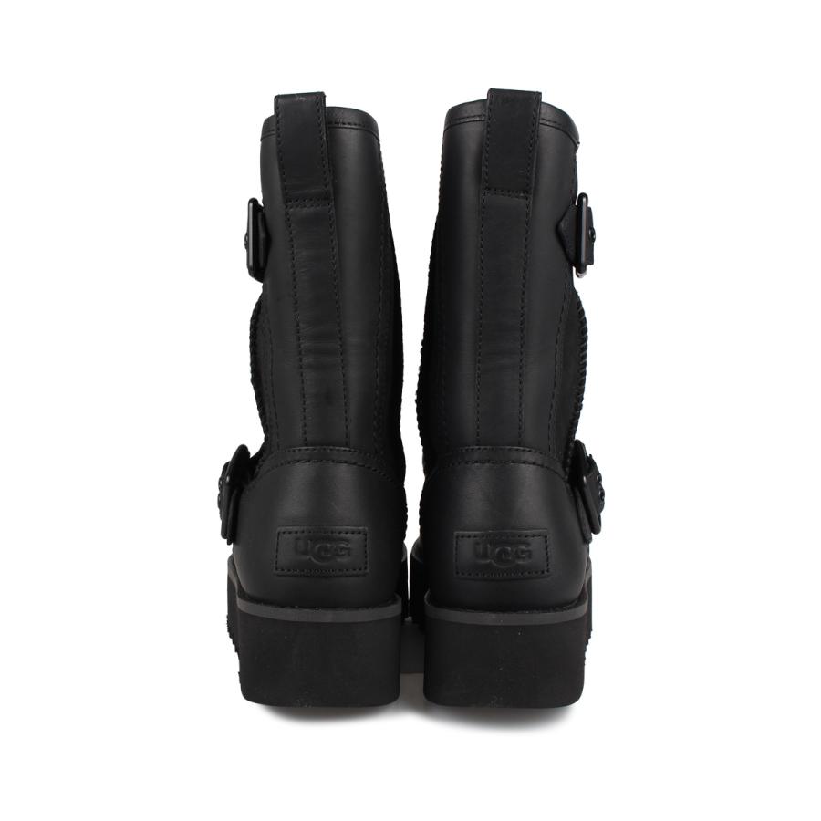 UGG 黒 ブーツ UGG Sweater サイハイブーツ | ブラック | FARFETCH JP