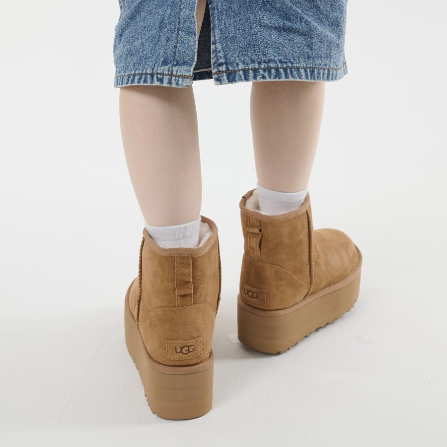 UGG アグ ムートンブーツ クラシック ミニ プラットフォーム UGG アグ ムートンブーツ クラシック ミニ プラットフォーム