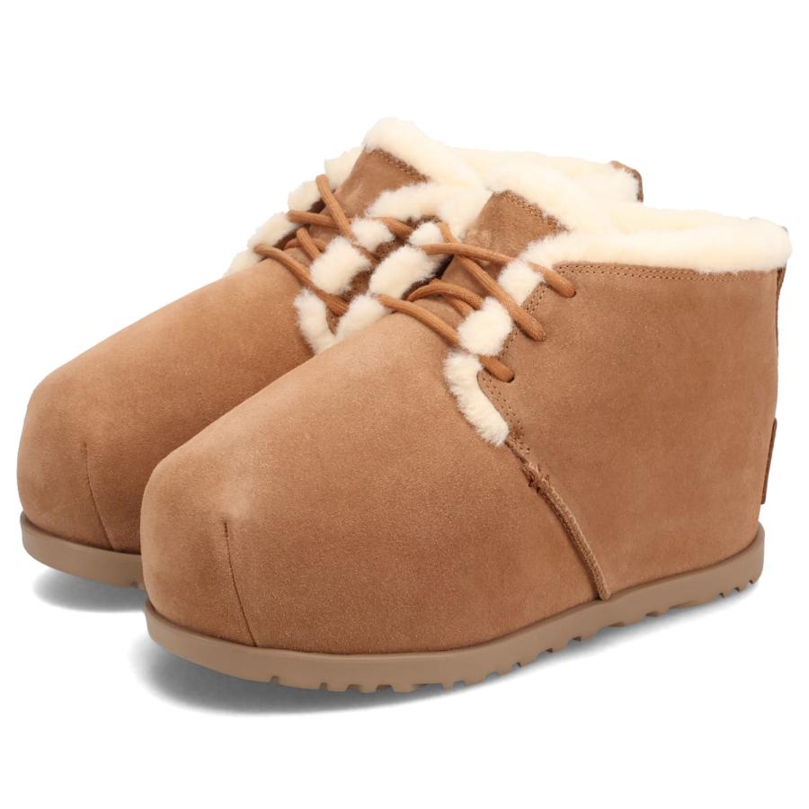 UGG（アグ） ブーツ ムートンブーツ ルームシューズ パンプド レース