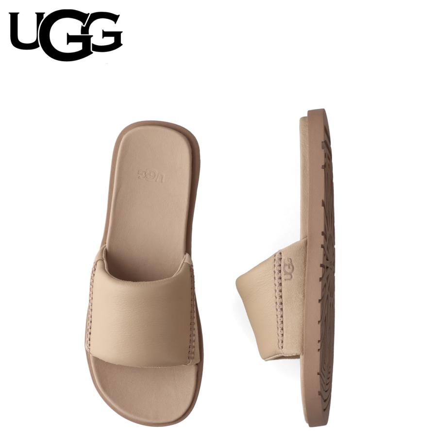 UGG M SEASIDE Ⅱ SLIDE 26cm ベージュ UGG（アグ） スライドサンダル シーサイド 2 スライド メンズ SEASIDE