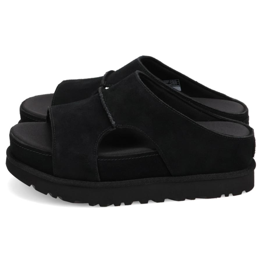 【美品】　UGG Westsider Slide 厚底 黒 UGG（アグ） サンダル ゴールデンスター ハイカットアウト スライド